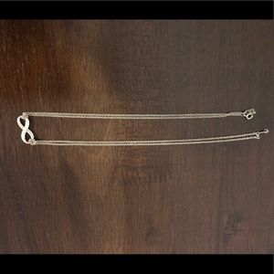 Tiffany & Co infinity necklace